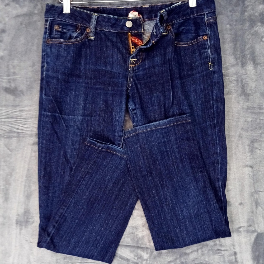 Lucky Brand Womens Sweet N Low Bootcut Jeans 33x29 Dark Wash Stretch Y2K Style